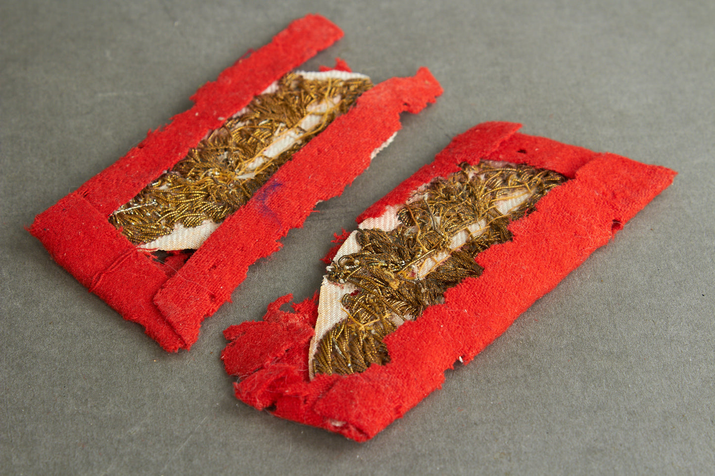 Wehrmacht General Collar tabs. Matching pair. Original.