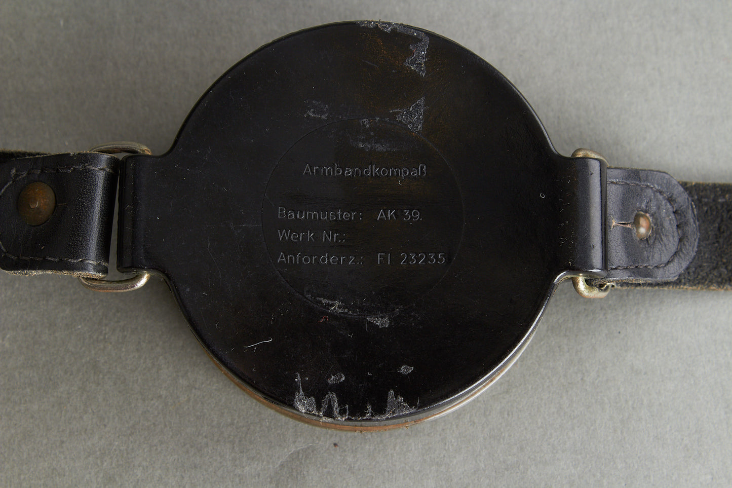 Luftwaffe AK39 (Armbandkompaß 39) Flight Personel Wrist Compass. Original.