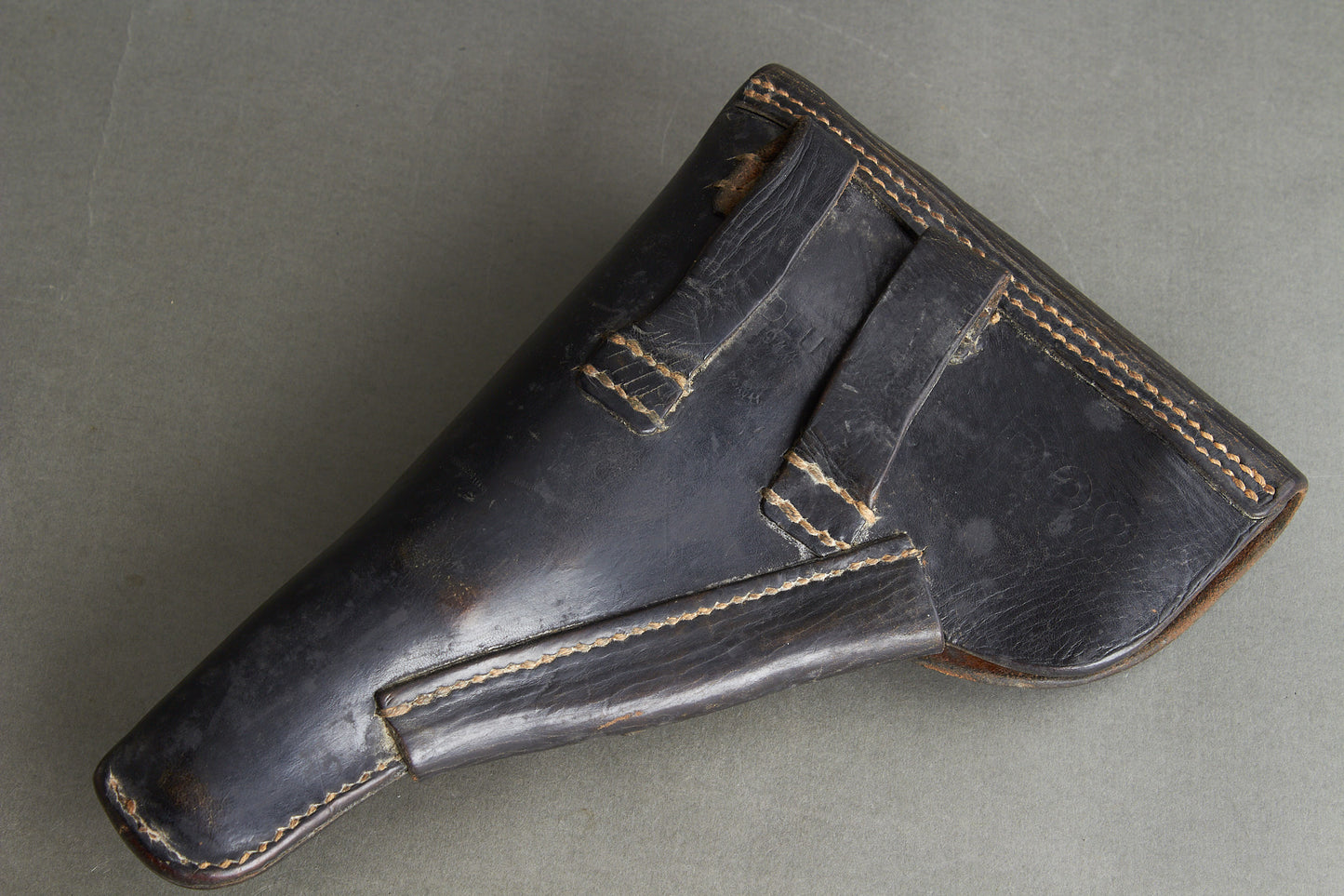 P38 Pistol Holster "Pistolentaschen P38". Rare maker "DLU 1944". Original.
