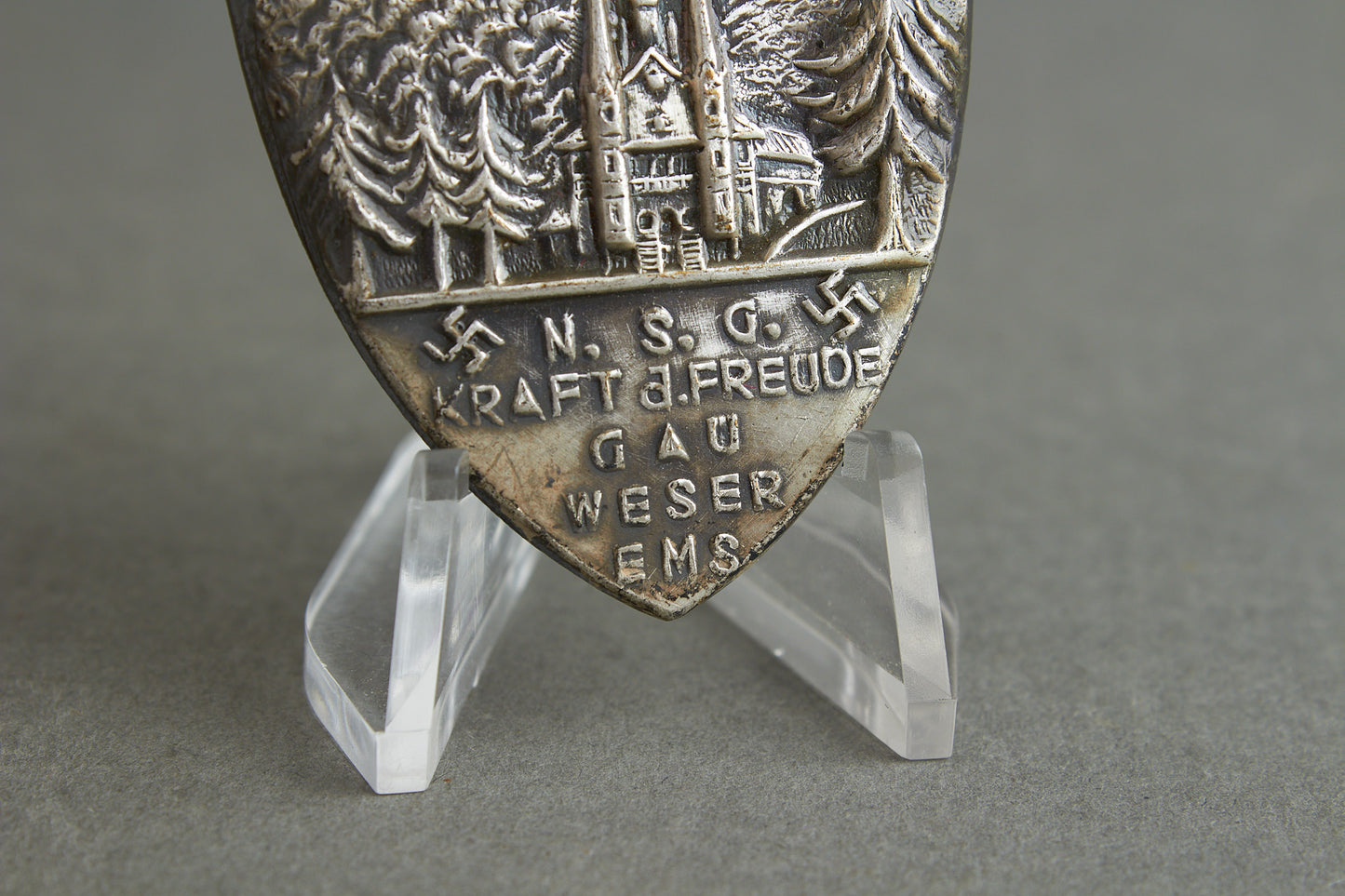 Kraft durch Freude (KdF) "Harzfahrt 1934" Tinnie. Original.