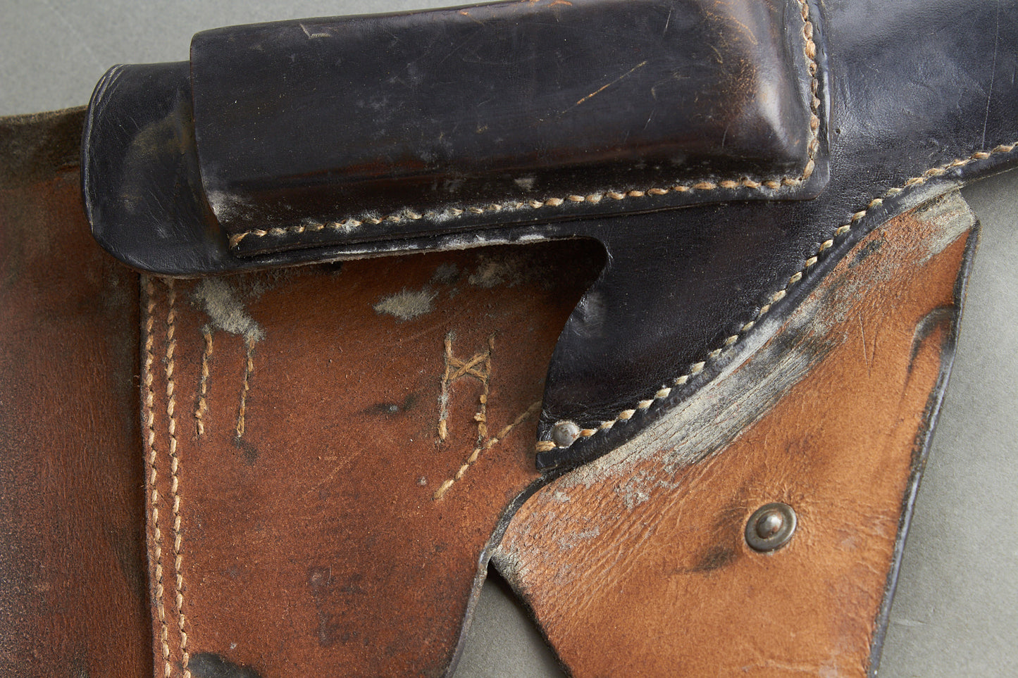 P38 Pistol Holster "Pistolentaschen P38". Rare maker "DLU 1944". Original.