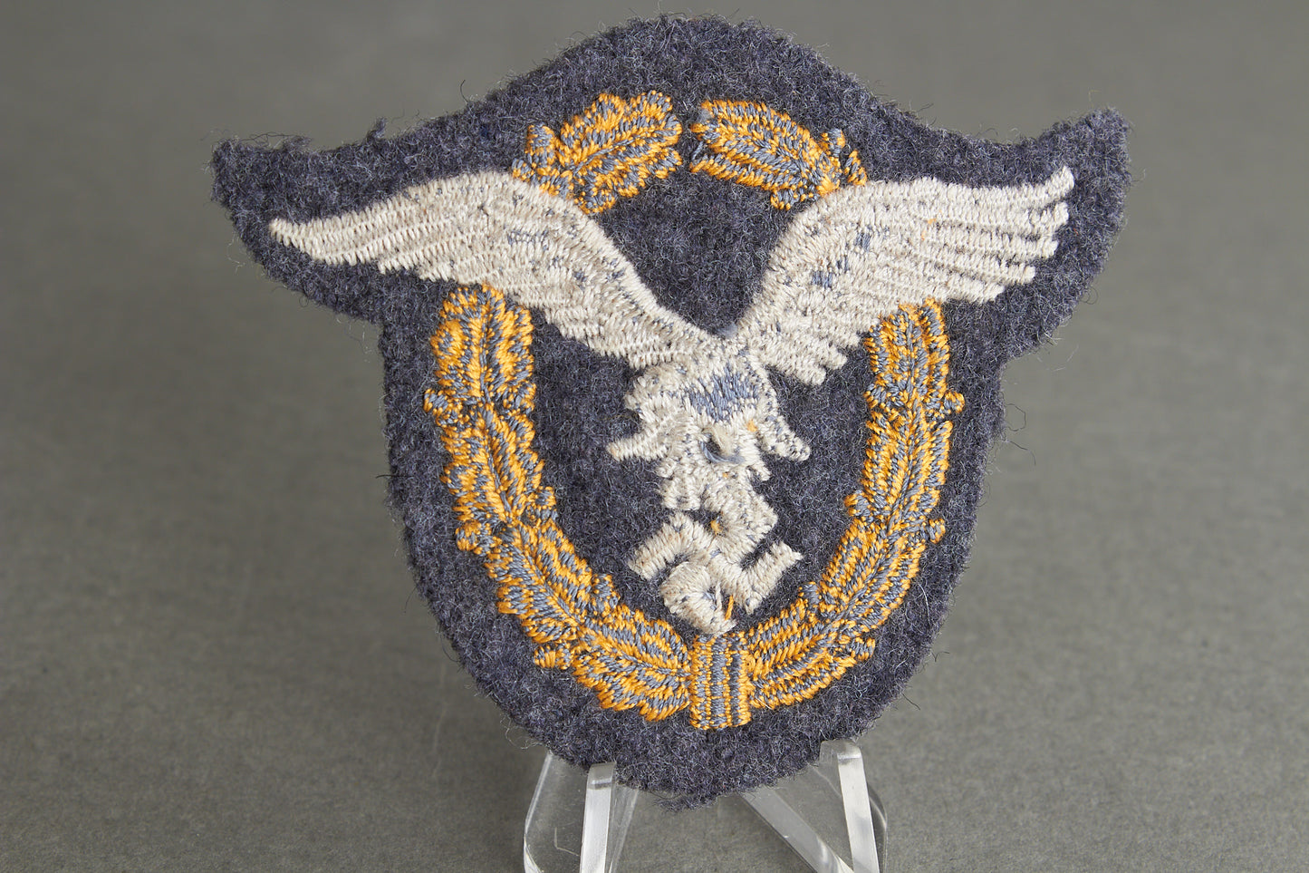 Luftwaffe "Gemeinsames Flugzeugführer- und Beobachterabzeichen" Cloth Badge. Original.
