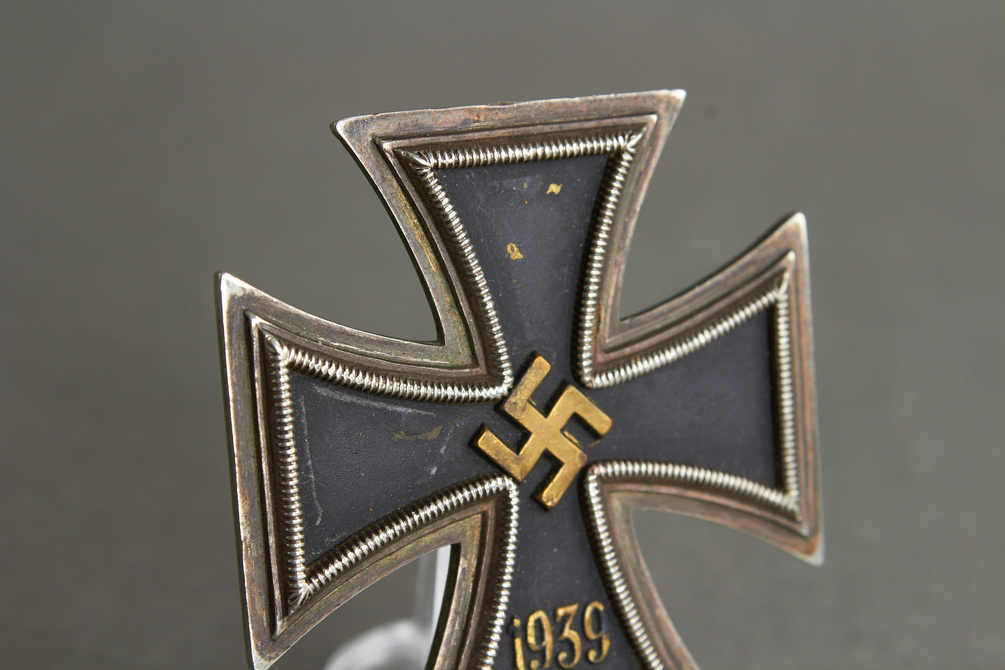 Iron Cross "Eisernes Kreuz" 1. Class. With Brass Core. Original.