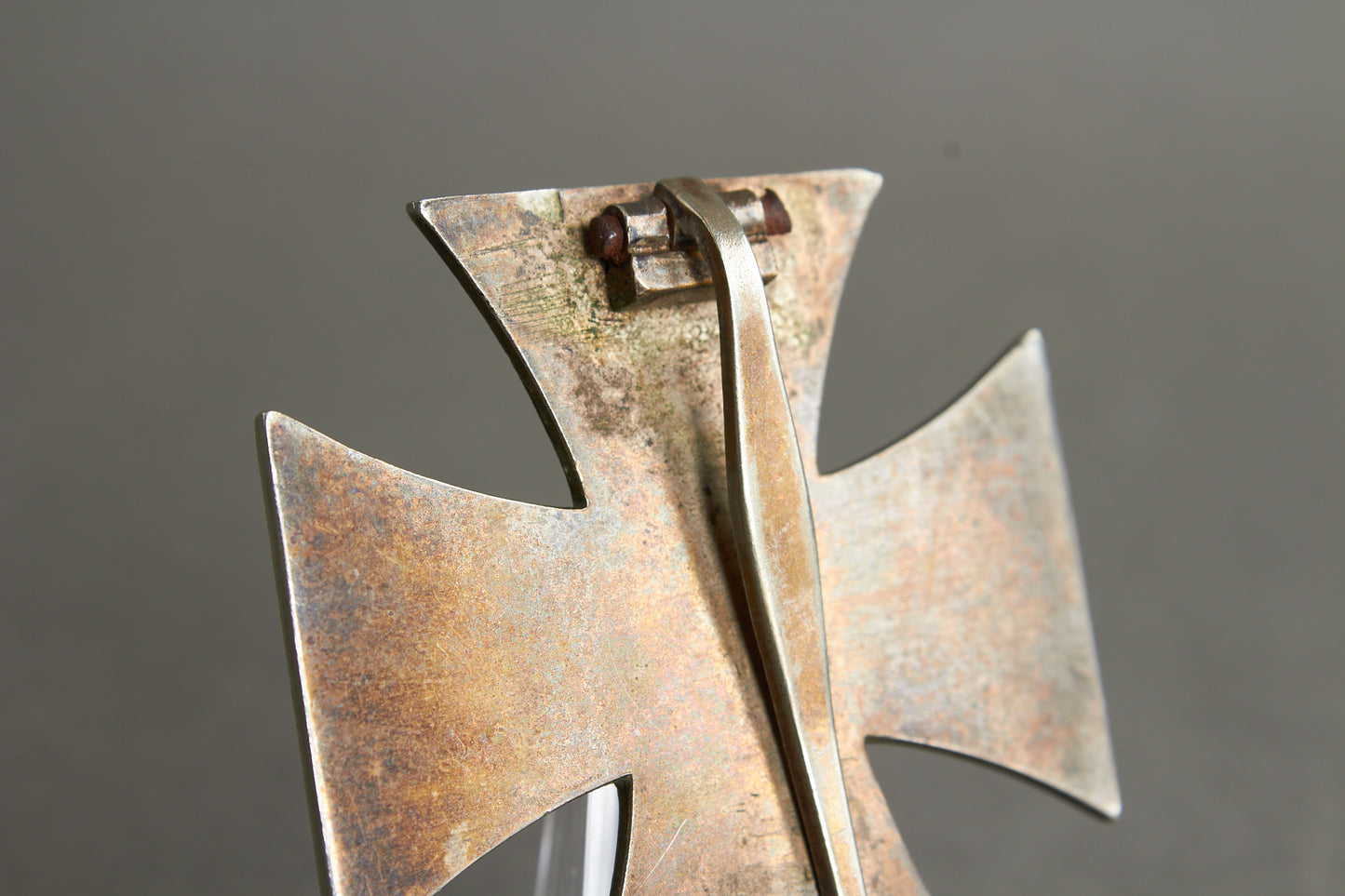 Iron Cross "Eisernes Kreuz" 1. Class. With Brass Core. Original.