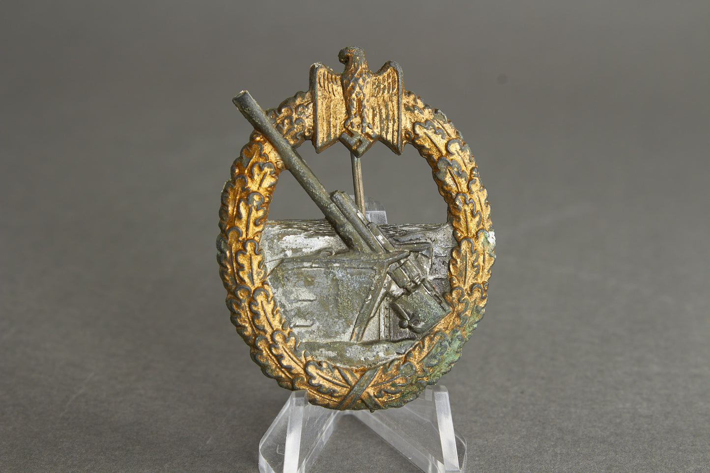 Kriegsmarine "Kriegsabzeichen der Marine-Artillerie". Original.