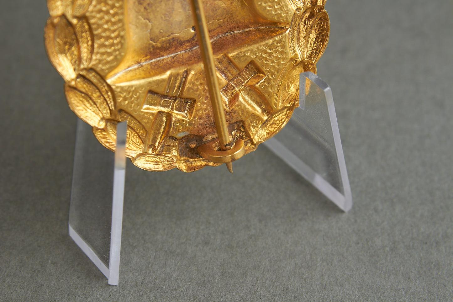 Wound Badge "Verwundetenabzeichen" in Gold. Original.