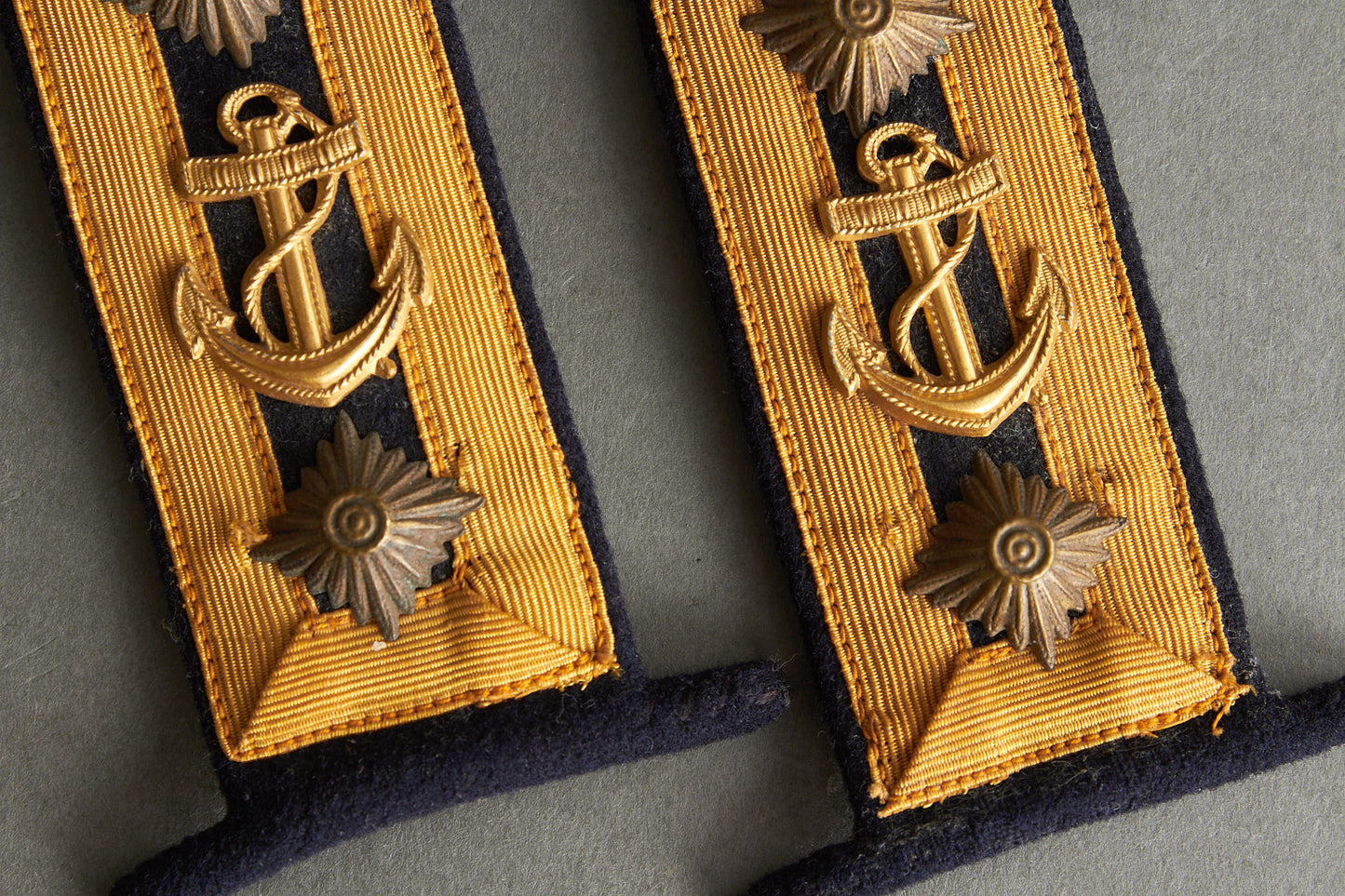 Kriegsmarine Shoulder Boards. Matching Pair. Original.