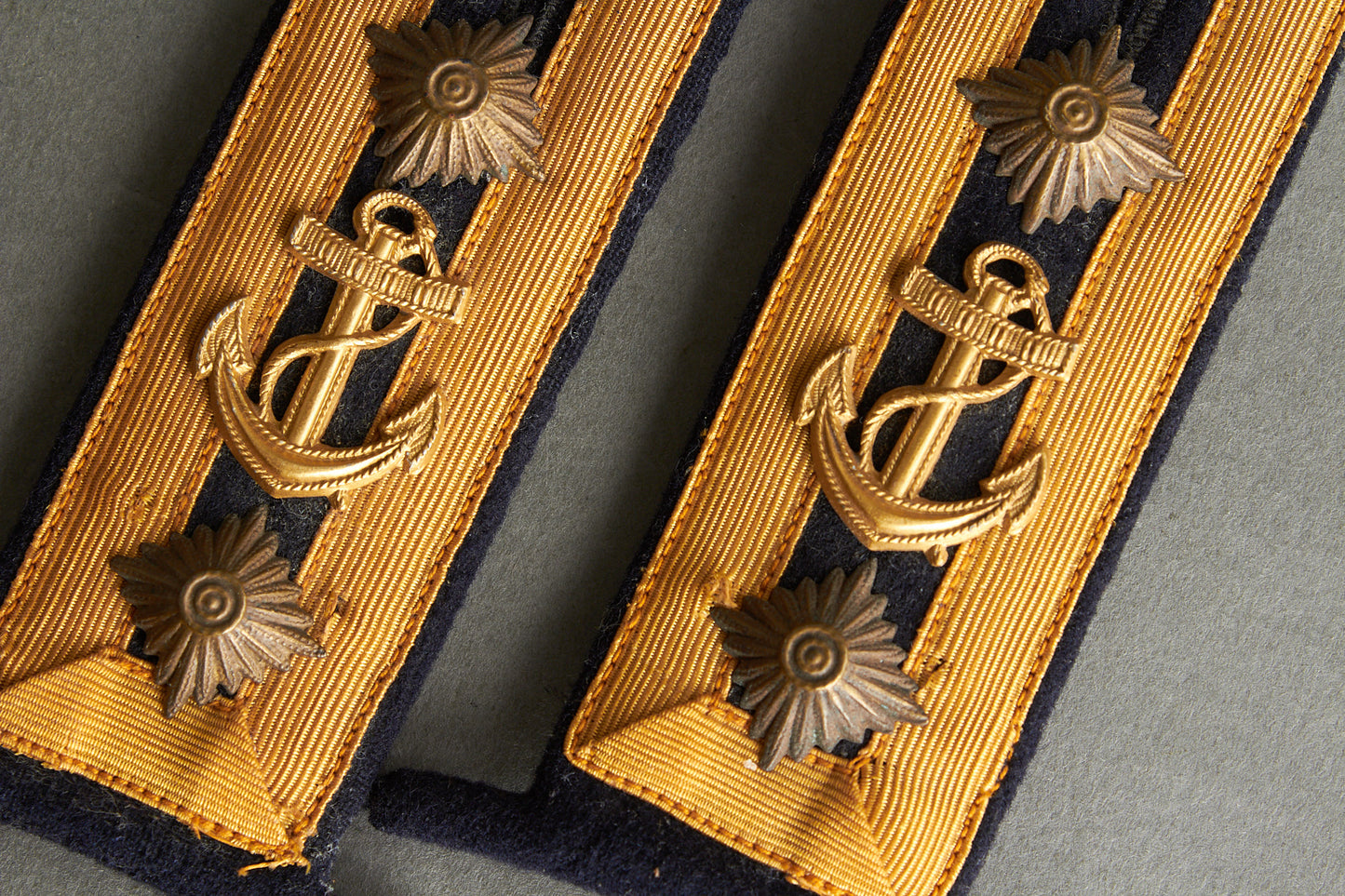 Kriegsmarine Shoulder Boards. Matching Pair. Original.