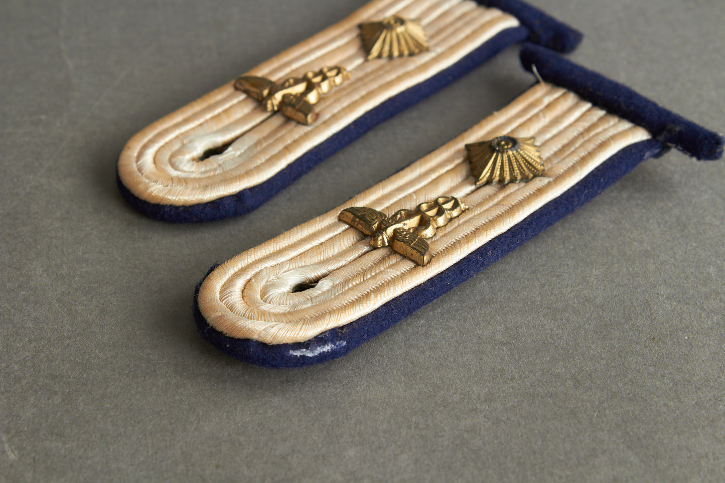 Kriegsmarine Shoulder Boards. Matching Pair. Original.