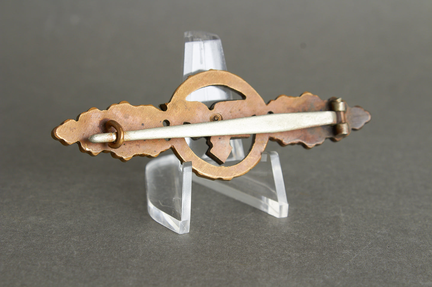 Luftwaffe "Frontflugspange für Transport- und Luftlandeflieger in Bronze". Original.