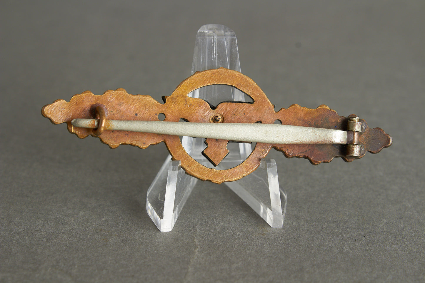 Luftwaffe "Frontflugspange für Transport- und Luftlandeflieger in Bronze". Original.
