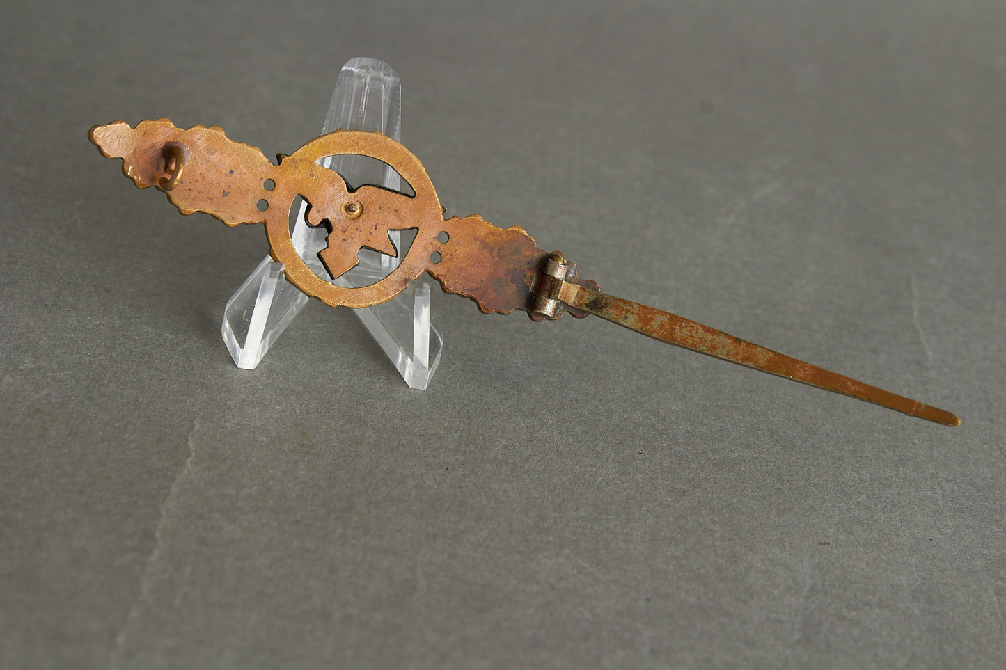 Luftwaffe "Frontflugspange für Transport- und Luftlandeflieger in Bronze". Original.