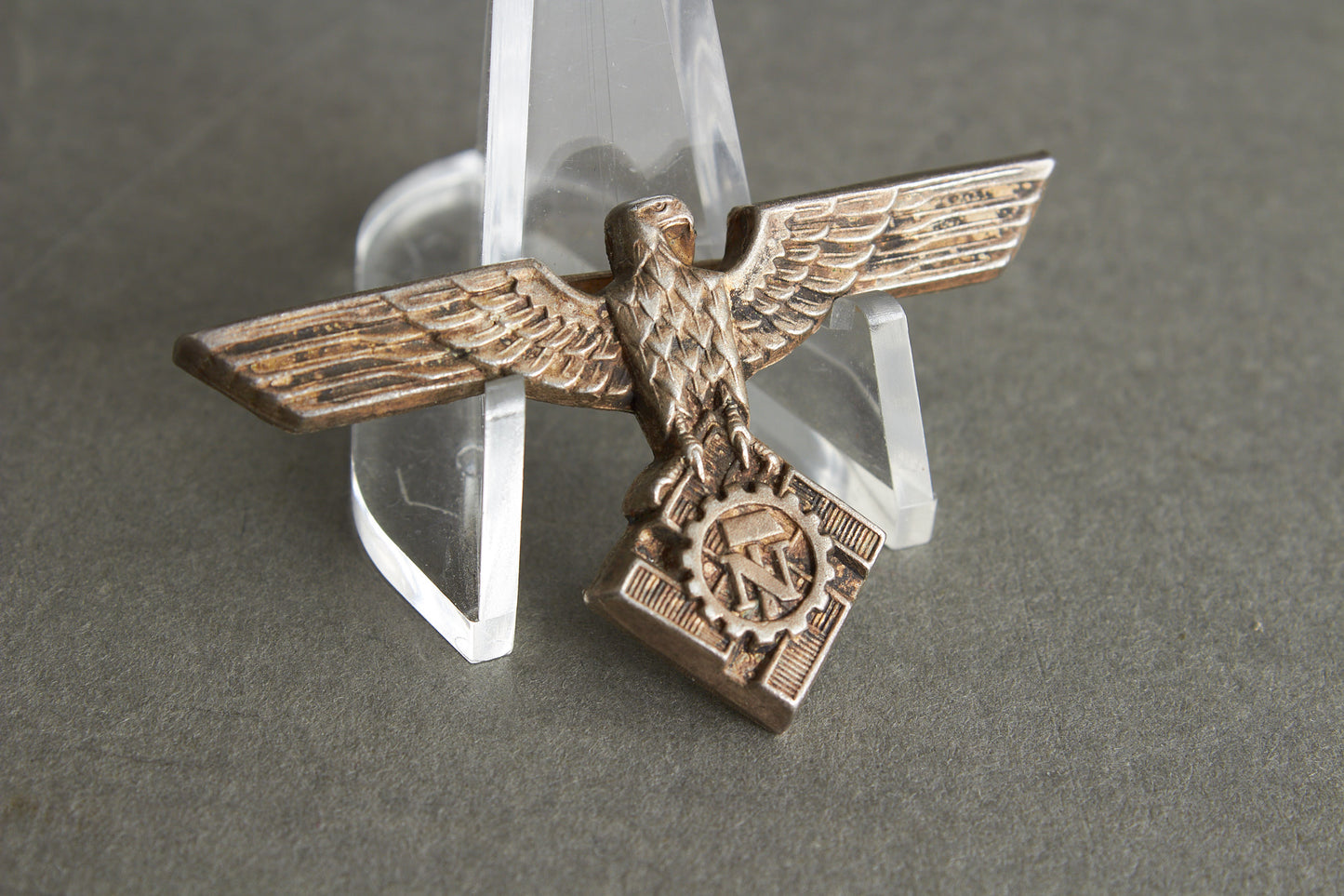 TeNo "Technische Nothilfe" Officer "Schirmmützenadler" Visor Cap Eagle. Rare. Original.