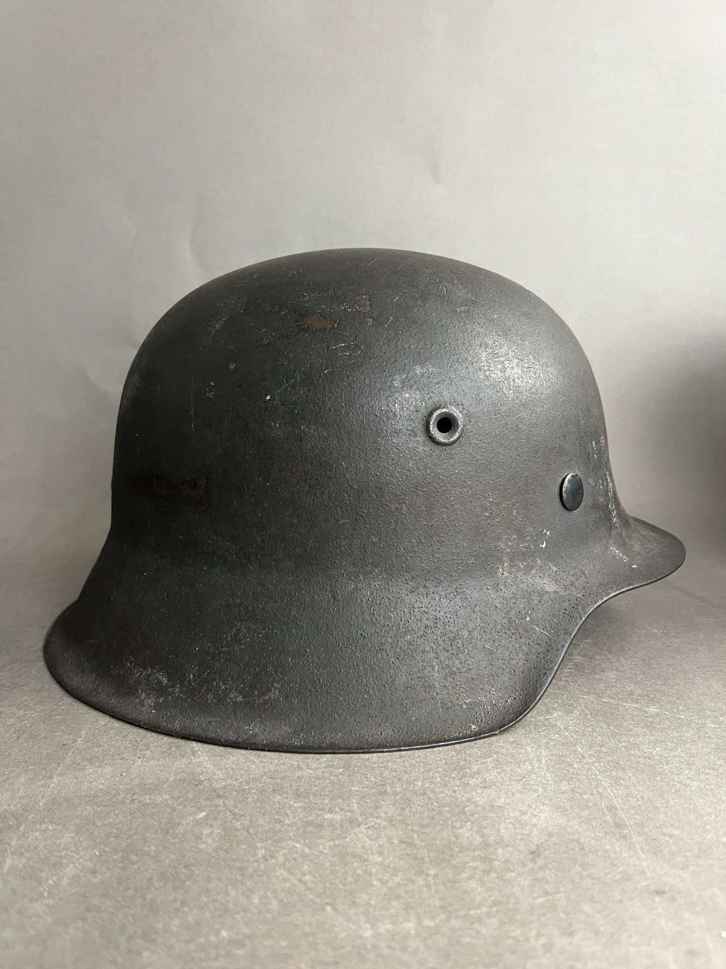 Luftwaffe M42 Helmet. Single Decal. Missing the liner. Original.