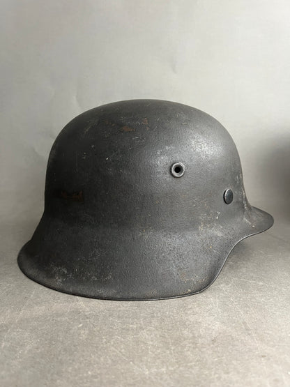 Luftwaffe M42 Helmet. Single Decal. Missing the liner. Original.