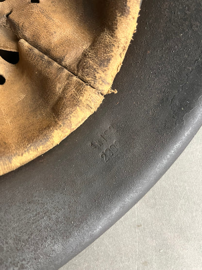 Wehrmacht M42 Helmet. Single Decal. Original.