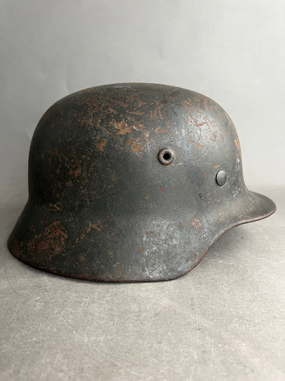 Wehrmacht M40 Helmet. Single Decal. Original.