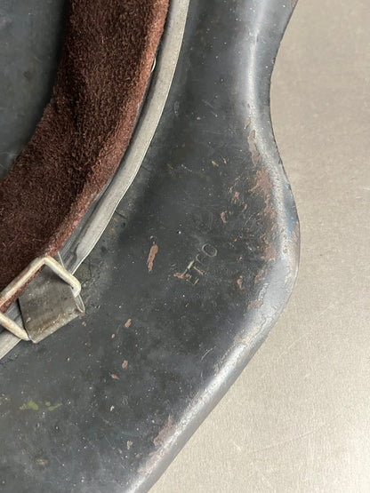 Luftwaffe M42 Helmet. Single Decal. Missing the liner. Original.