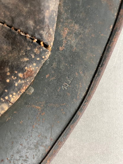 Wehrmacht M40 Helmet. Single Decal. Original.