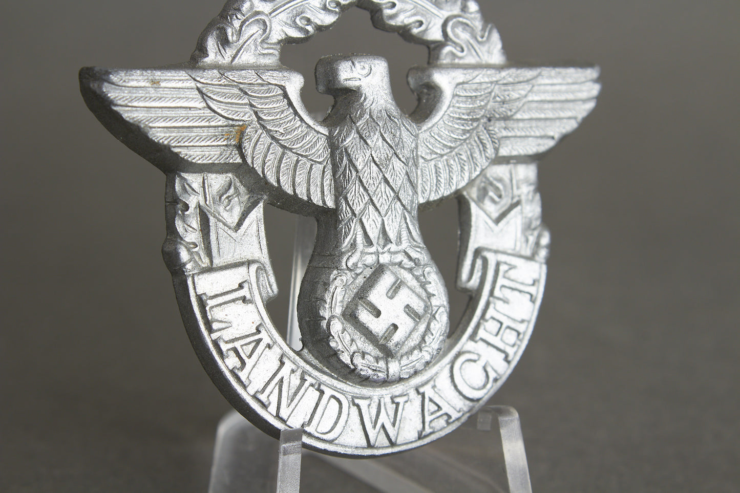 Polizei "Landwacht" Visor Cap Eagle. Original.
