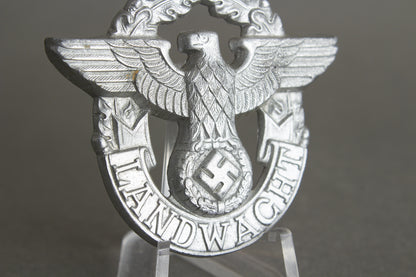 Polizei "Landwacht" Visor Cap Eagle. Original.