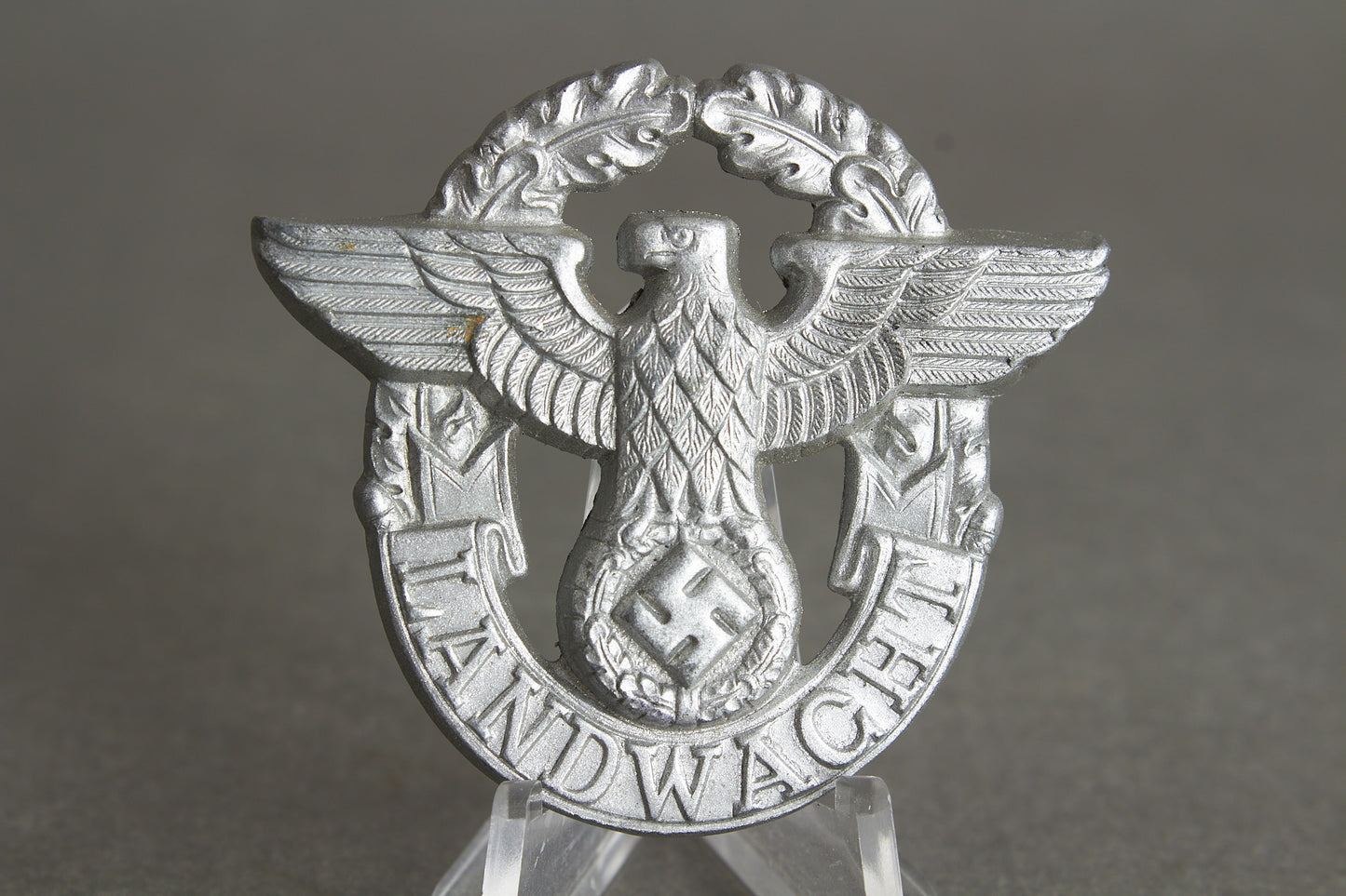 Polizei "Landwacht" Visor Cap Eagle. Original.