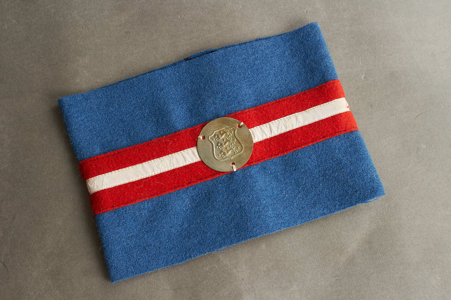 Danish Resistance Member Armband. Original.