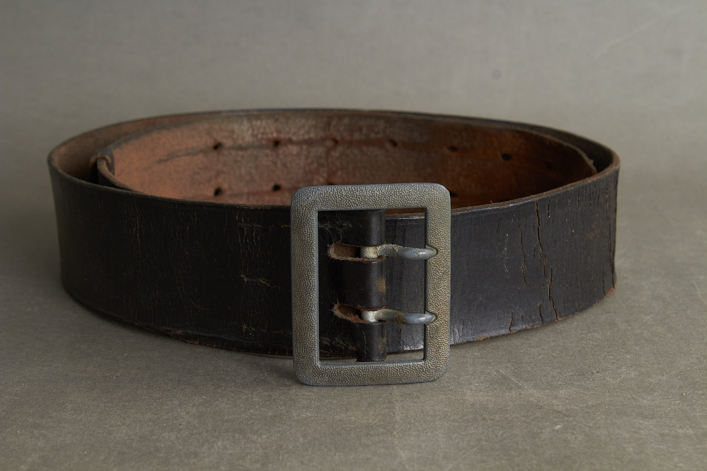 Danish Made German Heer Officer Belt. Maker "Johannes Jensen, Husum". Rare. Original.