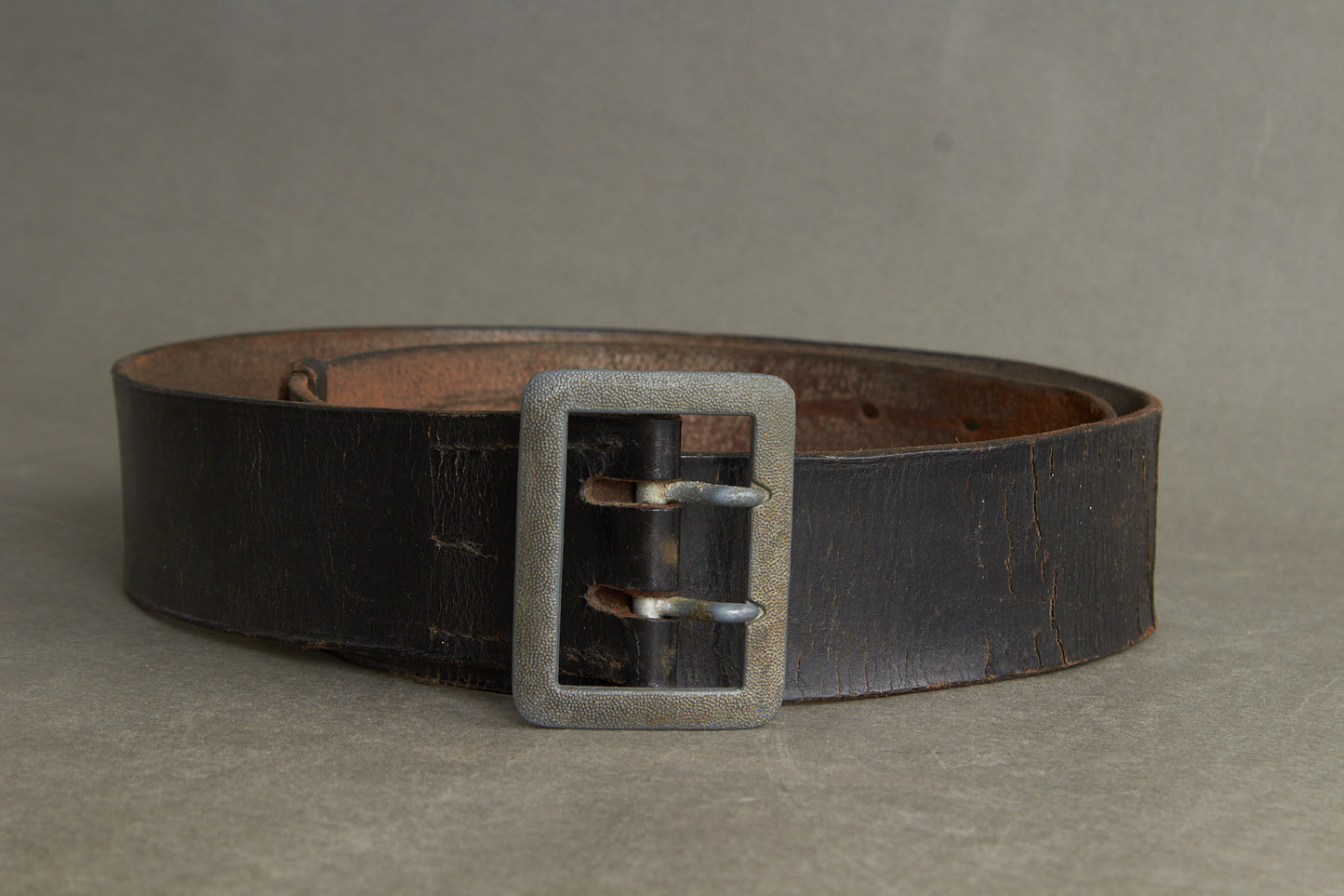 Danish Made German Heer Officer Belt. Maker "Johannes Jensen, Husum". Rare. Original.