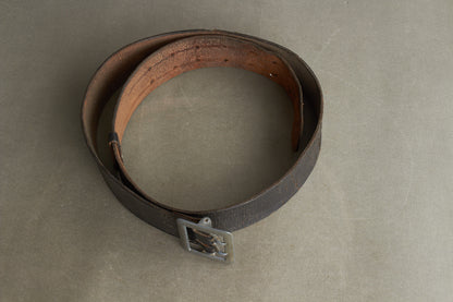 Danish Made German Heer Officer Belt. Maker "Johannes Jensen, Husum". Rare. Original.