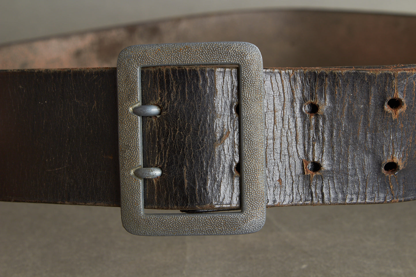 Danish Made German Heer Officer Belt. Maker "Johannes Jensen, Husum". Rare. Original.