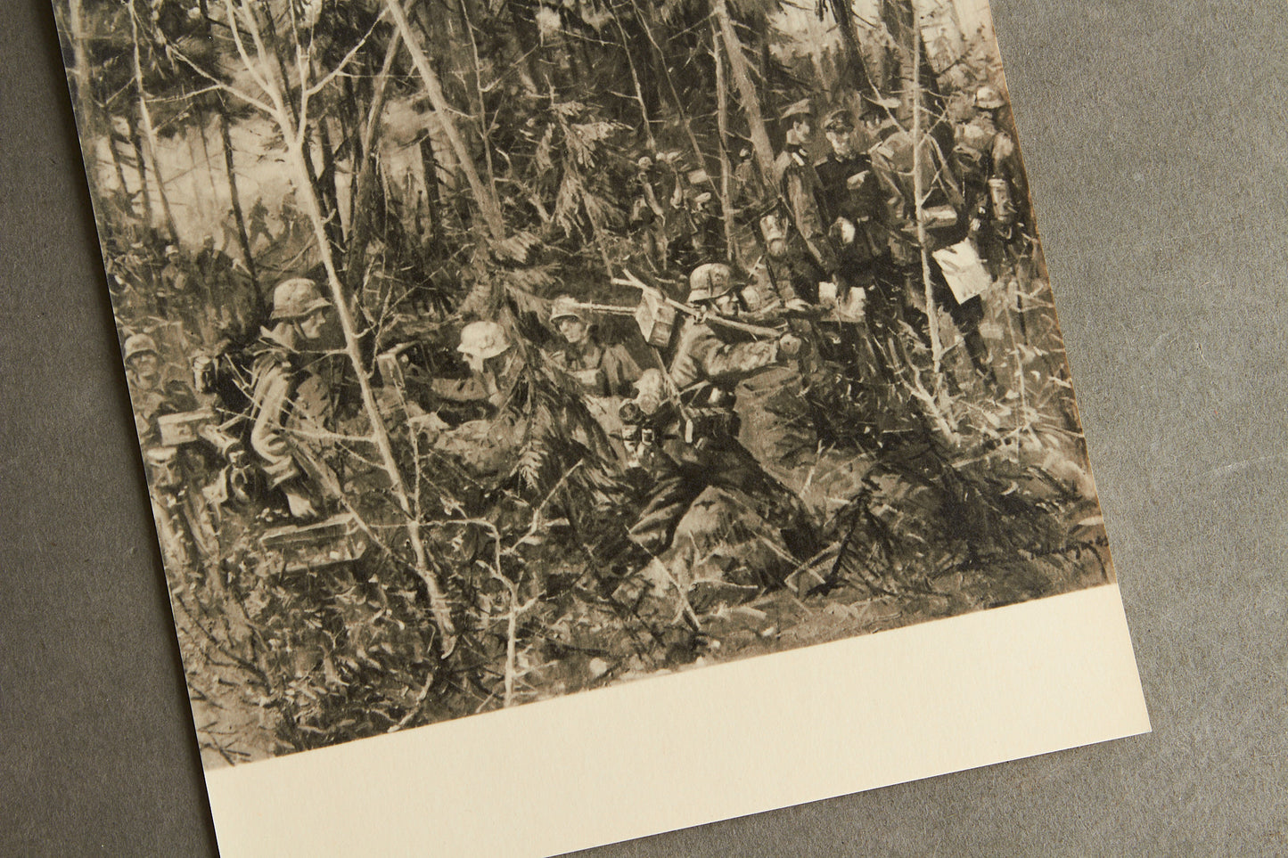 Waffen-SS Postcard. Rare. Original.