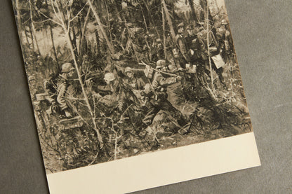 Waffen-SS Postcard. Rare. Original.
