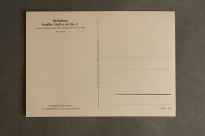 Waffen-SS Postcard. Rare. Original.