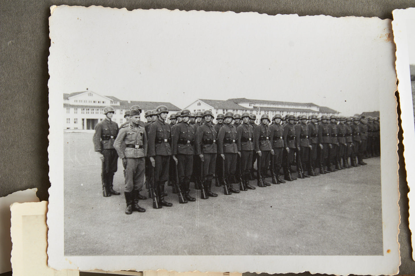 Schslewig Waffen-SS "Totenkopf" Soldbuch (SS-Pz.Gren. Ausb.u.Ers.Btl.3). Great Totenkopf pictures! Rare. Original.