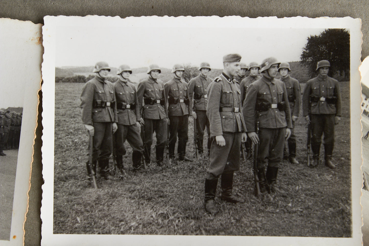 Schslewig Waffen-SS "Totenkopf" Soldbuch (SS-Pz.Gren. Ausb.u.Ers.Btl.3). Great Totenkopf pictures! Rare. Original.