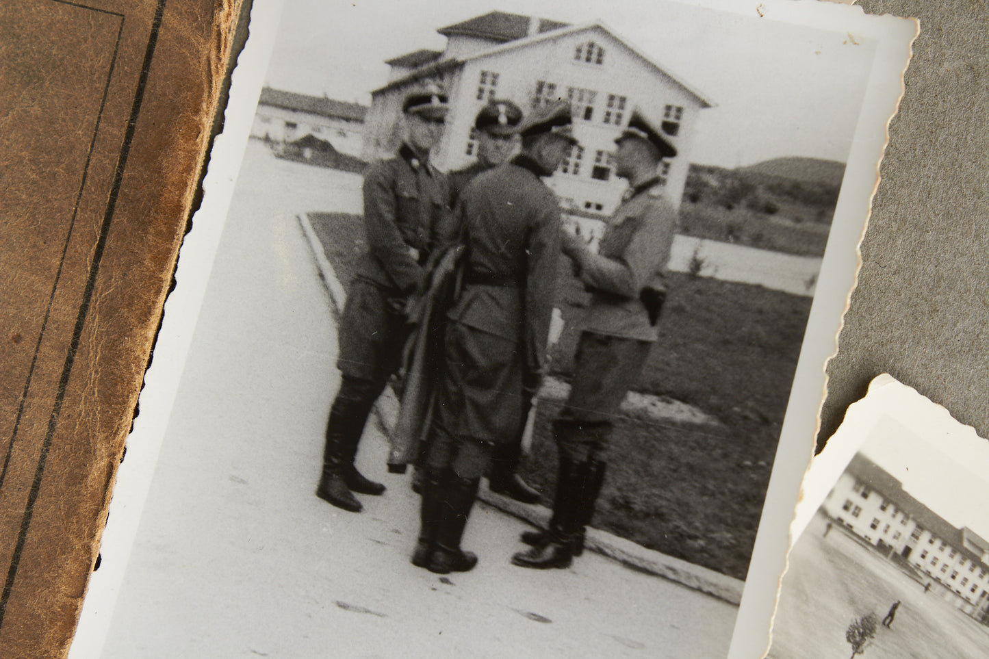 Schslewig Waffen-SS "Totenkopf" Soldbuch (SS-Pz.Gren. Ausb.u.Ers.Btl.3). Great Totenkopf pictures! Rare. Original.