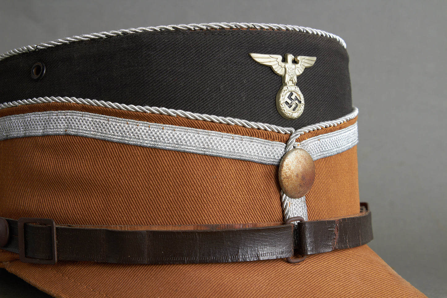 NAMED! SA (Stumabteilung) "SA-Gruppenführer" Kepi from "Berlin-Brandenburg". RARE! Original.