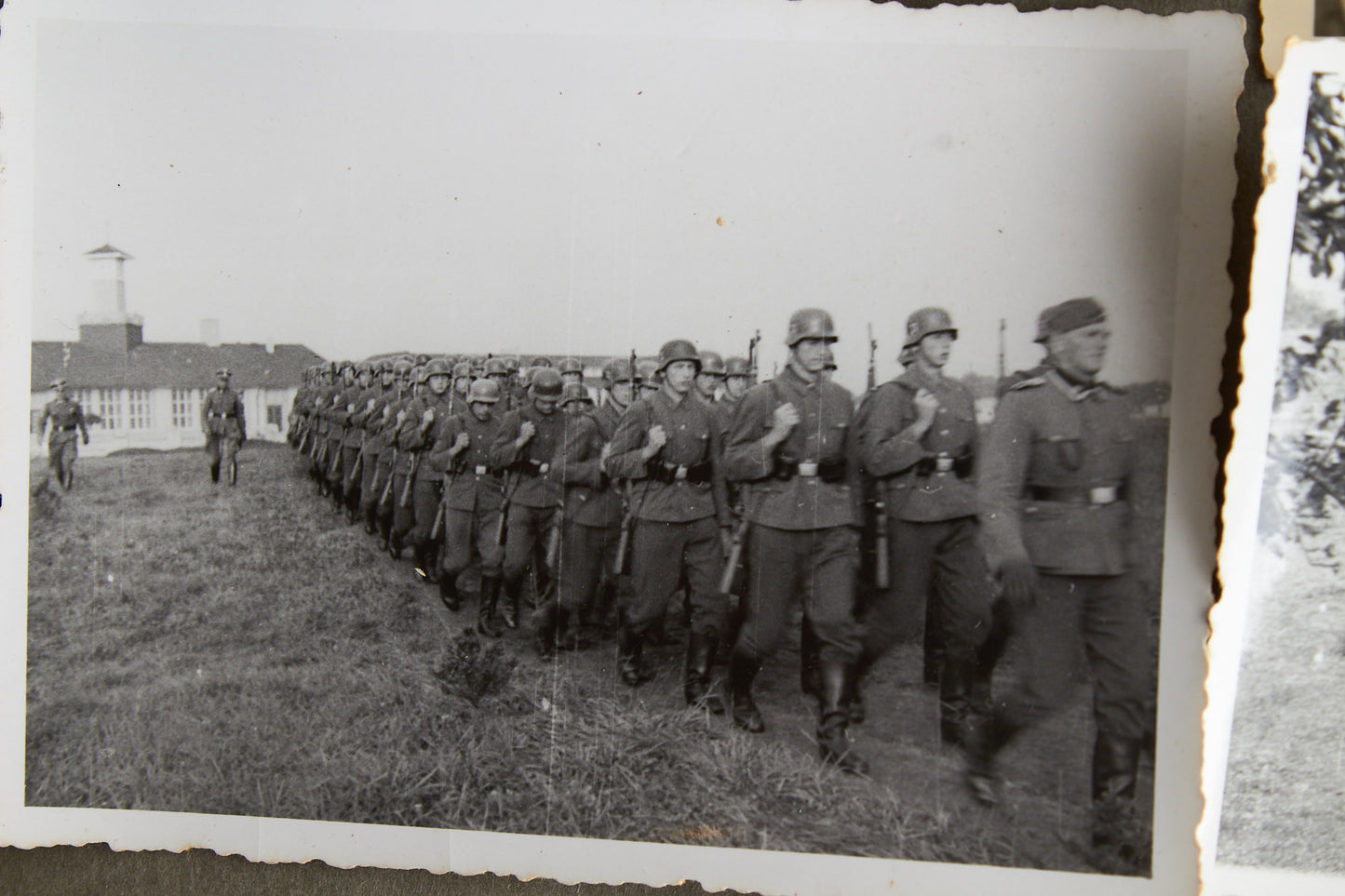 Schslewig Waffen-SS "Totenkopf" Soldbuch (SS-Pz.Gren. Ausb.u.Ers.Btl.3). Great Totenkopf pictures! Rare. Original.