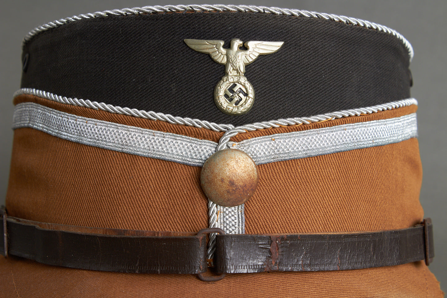 NAMED! SA (Stumabteilung) "SA-Gruppenführer" Kepi from "Berlin-Brandenburg". RARE! Original.