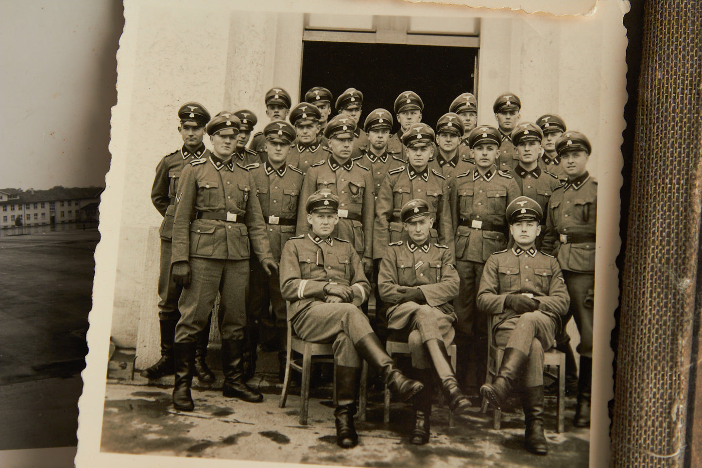 Schslewig Waffen-SS "Totenkopf" Soldbuch (SS-Pz.Gren. Ausb.u.Ers.Btl.3). Great Totenkopf pictures! Rare. Original.