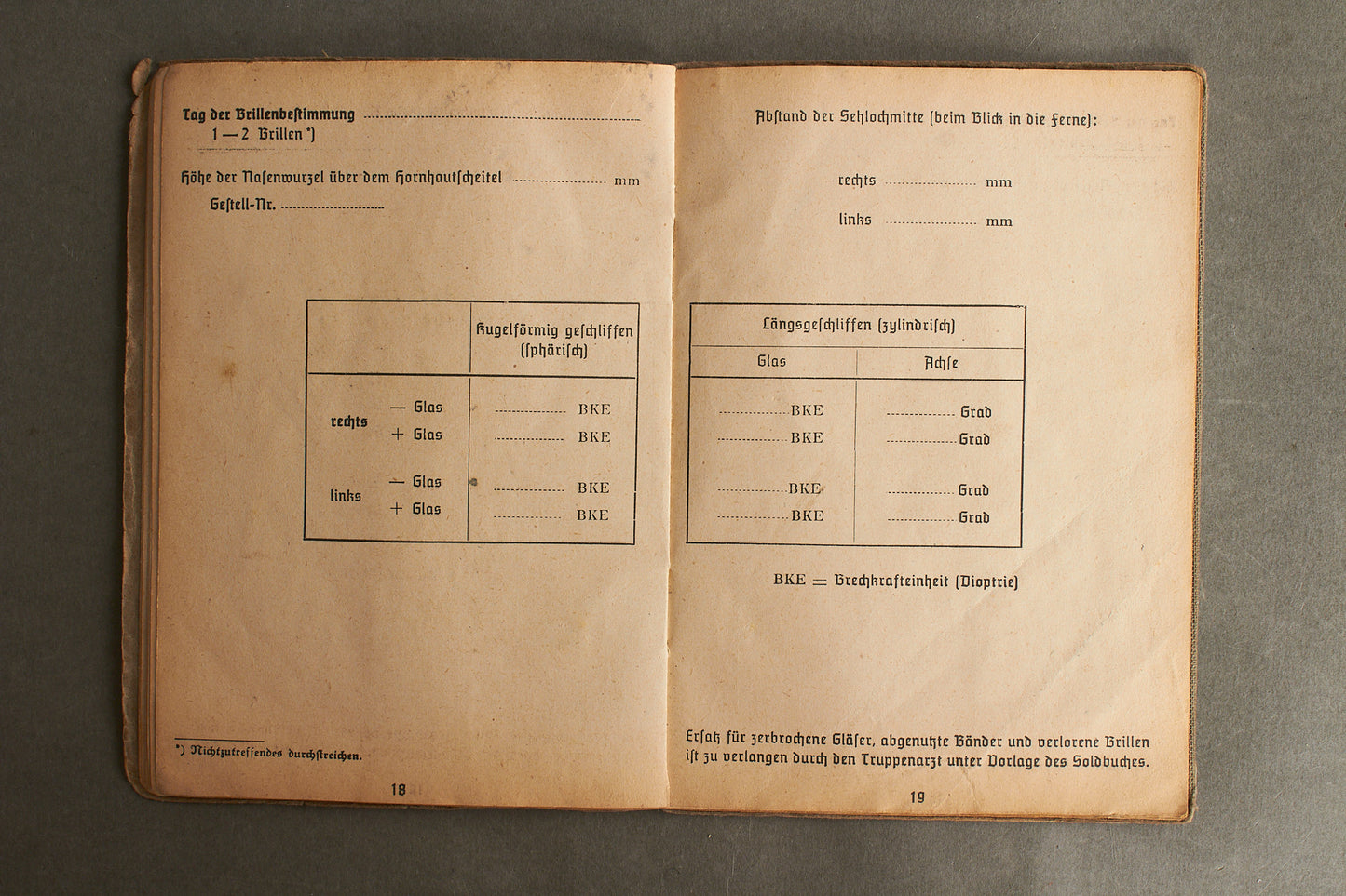 Schslewig Waffen-SS "Totenkopf" Soldbuch (SS-Pz.Gren. Ausb.u.Ers.Btl.3). Great Totenkopf pictures! Rare. Original.