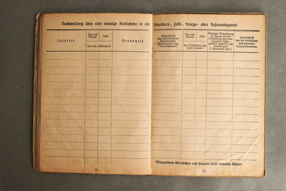 Schslewig Waffen-SS "Totenkopf" Soldbuch (SS-Pz.Gren. Ausb.u.Ers.Btl.3). Great Totenkopf pictures! Rare. Original.