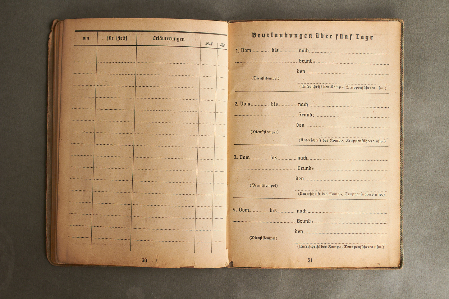 Schslewig Waffen-SS "Totenkopf" Soldbuch (SS-Pz.Gren. Ausb.u.Ers.Btl.3). Great Totenkopf pictures! Rare. Original.