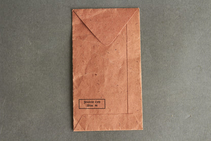 "Kriegsverdienstmedaille 1939" Envelope. Maker marked "Friedrich Orth". Original.