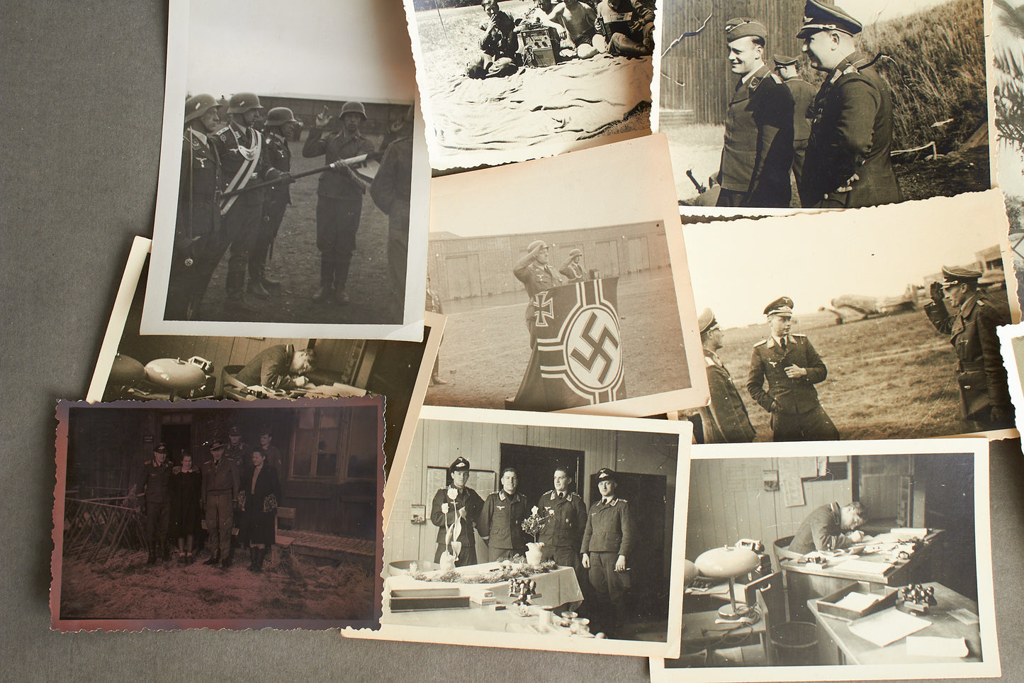 Large Luftwaffe Grouping from "Blindflugschule 5" later on "Flugzeugführerschule". Rare. Original.