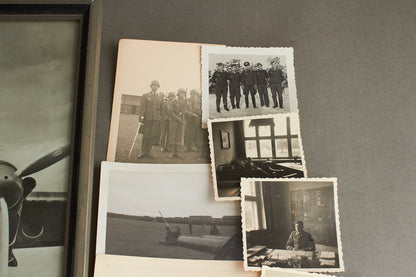 Large Luftwaffe Grouping from "Blindflugschule 5" later on "Flugzeugführerschule". Rare. Original.