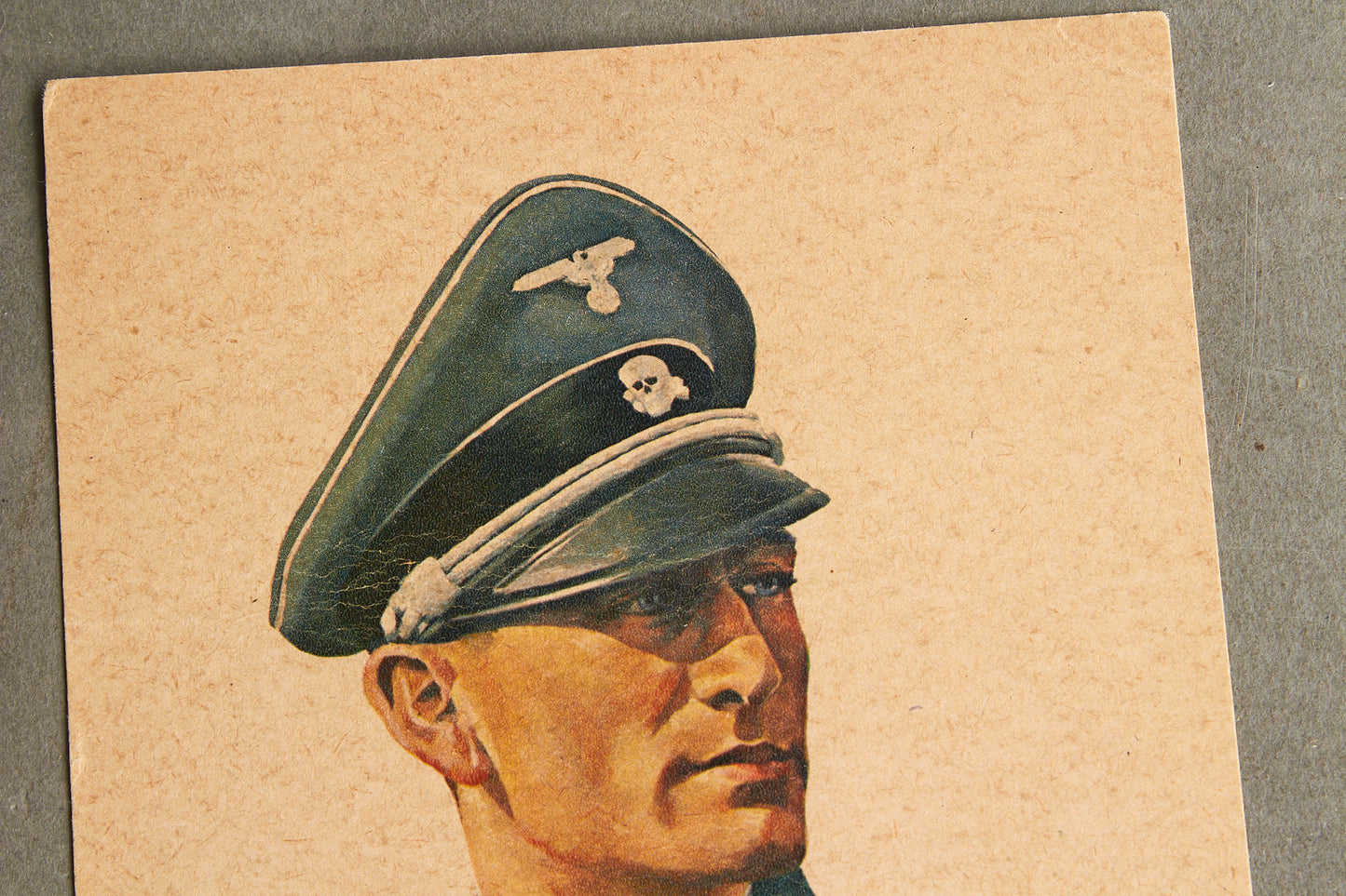 Waffen-SS Postcard. Rare. Original.