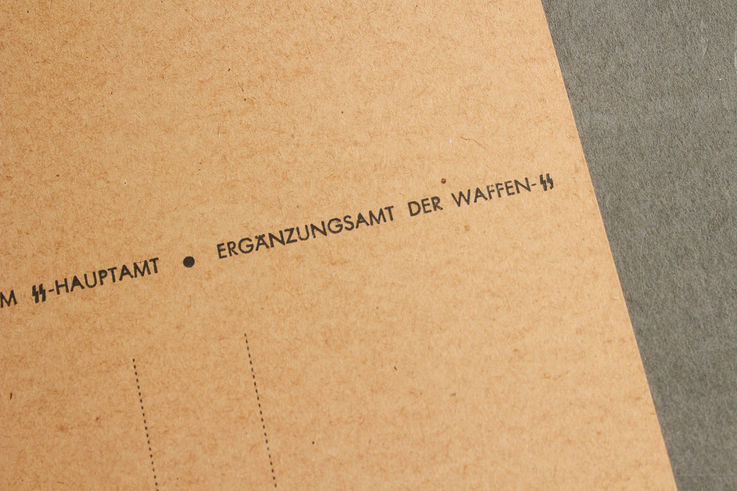 Waffen-SS Postcard. Rare. Original.