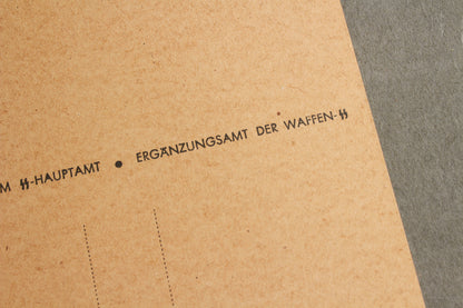 Waffen-SS Postcard. Rare. Original.